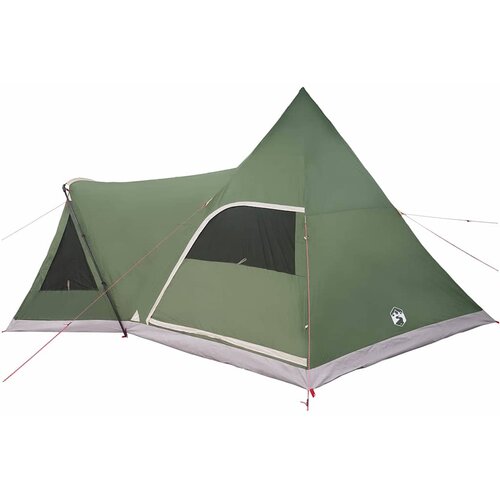  Teepee za 5 osoba s krovom Zelena 545 x 450 x 295 cm Slike