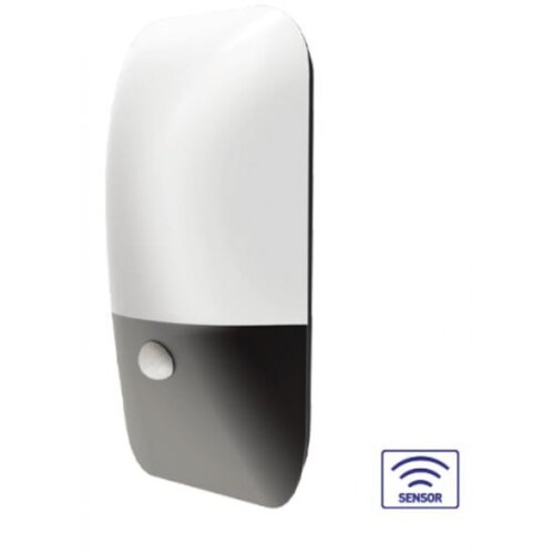  Stenska svetilka pirus-wl s senzorjem - 10W, toplo bela, 850LM, IP54, antracit Slike