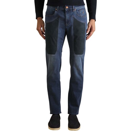 Jeckerson Kavbojke slim JOHN 5 TASCHE TOPPA JUPPA077JOHN002 DNDTFDENI043 U013 Modra Slike