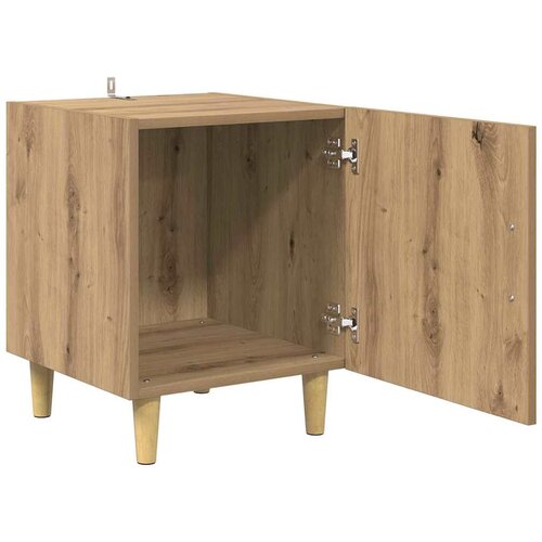  Noćni ormar Zidne 2 pcs Umjetnički hrast 40 x 40 x 50 cm Slike