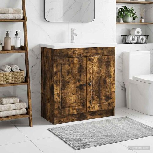  ispod umivaonika Dimljeni hrast 78,5 x 37,5 x 81 cm Cijene