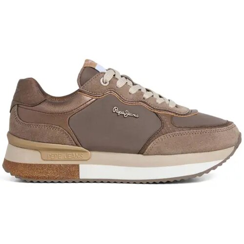 PepeJeans Ženske patike rusper glam, Krem Cene