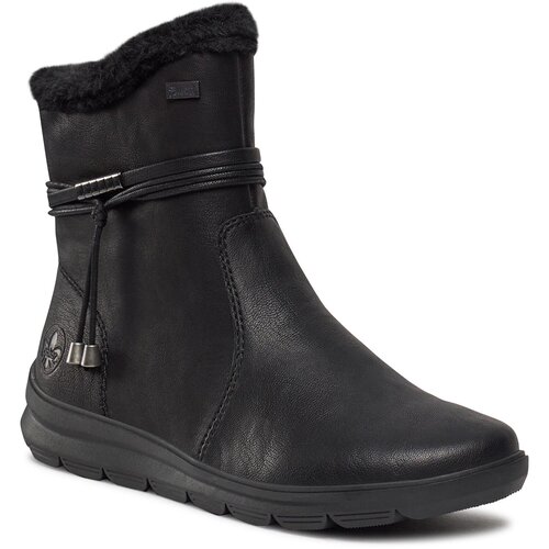 Rieker Škornji Z0070-00 Schwarz / Nero 00 Cene