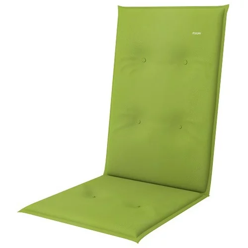 Doppler Blazina za stole z visokim naslonom Look (d 119 x š 48 x v 4 cm, zelena)