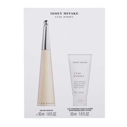 Issey Miyake L&amp;acute;Eau D&amp;acute;Issey Set toaletna voda 50 ml + losion za tijelo 50 ml za ženske Slike
