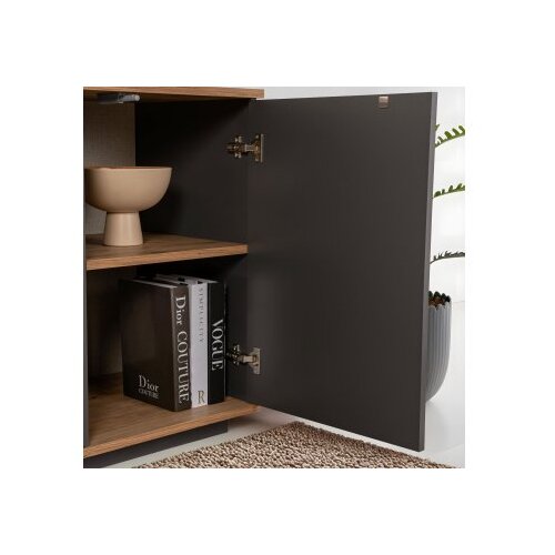 Hanah home Konzolni sto Arista, 180x75x44,5 cm, Antracit Slike