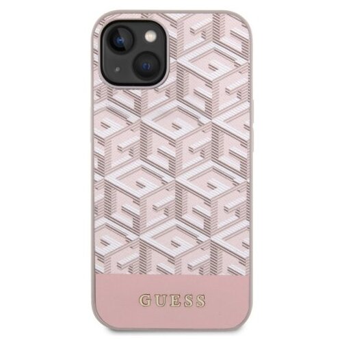 Guess OVITEK GCUBE STRIPES ZA MAGSAFE ZA IPHONE 14 ROZA OVITEK, (21833971) Cene