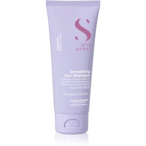 ALFAPARF MILANO Semi di Lino Smooth &amp;scaron;ampon za zaglađivanje za neposlu&amp;scaron;nu i anti-frizz kosu 75 ml Slike