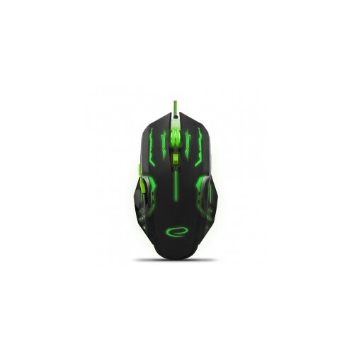 Esperanza Mi&amp;scaron; ESPERANZA GAMING APACHE 6D MX403, GREEN, 2400dpi, ergonomic, EGM403G Slike