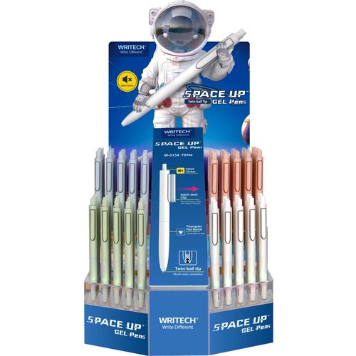  GEL PEN 0,5 WRITECH W-0154 SPACE UP PASTEL DISP. 70/1 Cijene