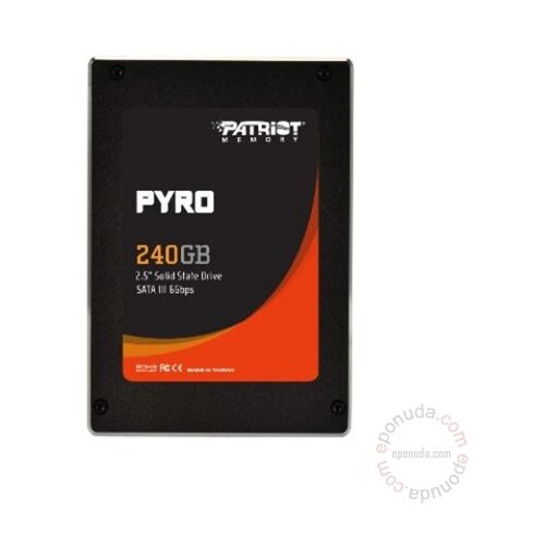 Patriot SSD SATA3 240GB Pyro PP240GS25SSDR ssd Slike