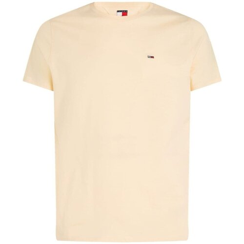 Tommy Jeans Majice s kratkimi rokavi DM0DM04411 Bež Slike