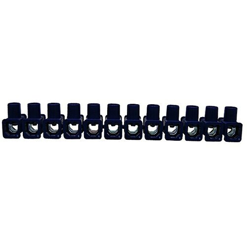 Ass Klema za doze (&amp;Scaron;tevilo polov: 12 kos, 2,5 mm&amp;sup2; - 6 mm&amp;sup2;, Modra) Slike