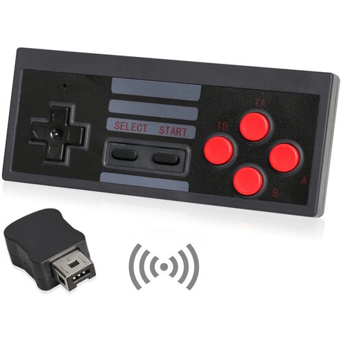 Nintendo NES brezžični kontroler črne barve Cene