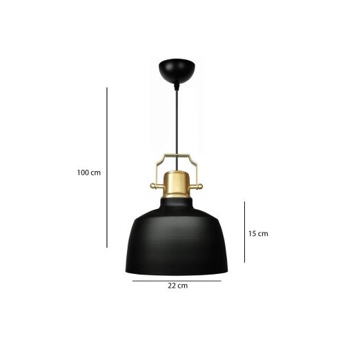 Opviq AYD-3724 black chandelier Slike