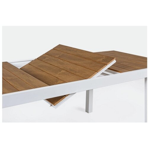 BIZZOTTO Aluminijasta vrtna miza 90x140 cm Elias &amp;ndash; Slike