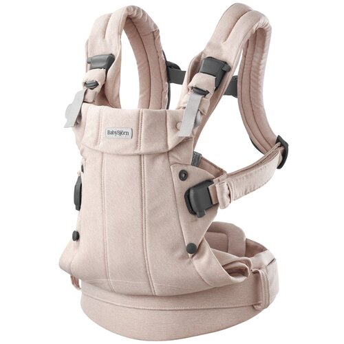 BabyBjörn® Nosilka Woven Mélange Harmony light pink Cene
