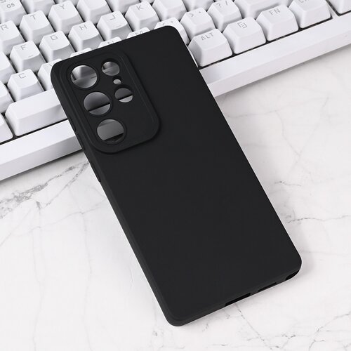  Torbica Silikon Pro Camera za Samsung S938B Galaxy S25 Ultra 5G crna Slike