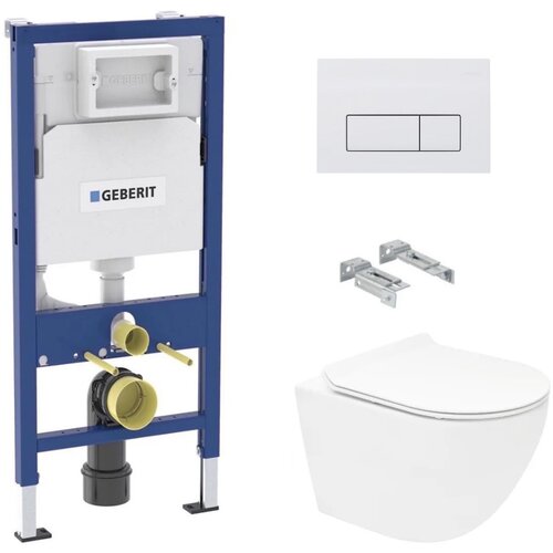 Geberit KOGEDSLINEWC01TD50W S-Line WC &scaron;koljka s kompletom Duofix 458.103.00.2 Delta50 Cene