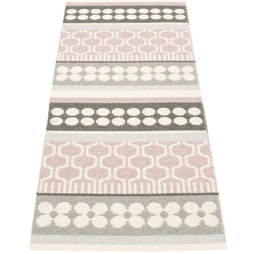 Pappelina Svijetlo ružičasta/siva unutarnja i vanjska staza 70x180 cm Asta Pale Rose – Cijene