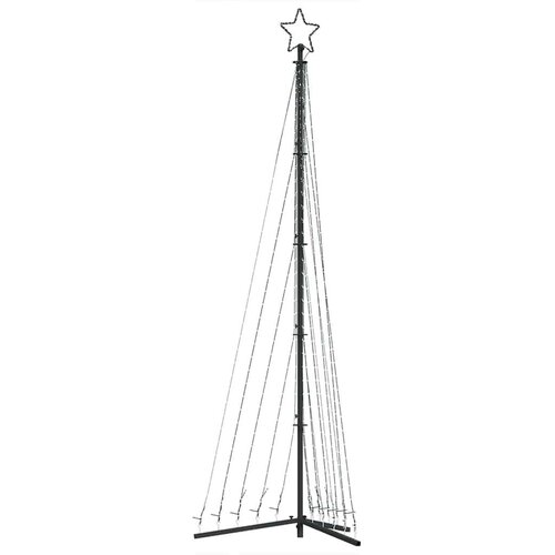 VidaXL LED božićno drvce 495 LED dioda plavo 300,5 cm Slike