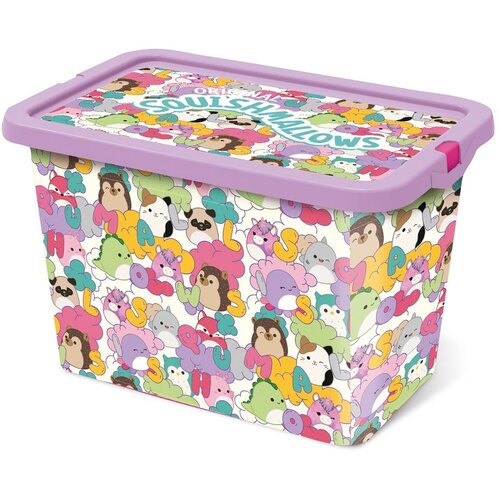 Squishmallows Plastična dječja kutija za pohranu 29x19x18 cm Stor – Cijene