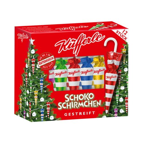 K&amp;uuml;fferle Čokoladni dežniki - 12 k. Slike