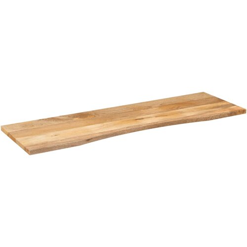  Ploča za radni stol zaobljena 160x50x2,5 cm od drva manga Slike