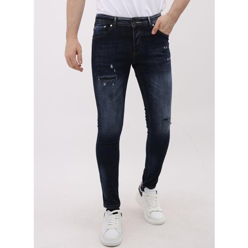 Mario Morato Jeans skinny 154189719 Modra Slike