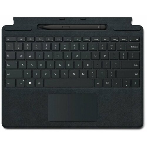 Microsoft tastatura+pen surface Pro 8 signature Keyboard w/Slim Pen 2 /vezana/Alcantara/crna ( 8X6-00007 ) Slike