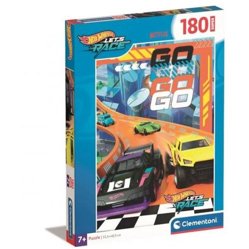Clementoni igračka puzle 180 kom. super hotwheels Slike