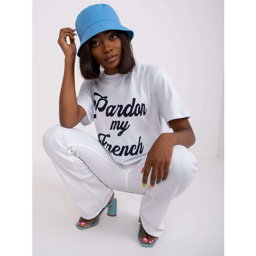 FANCY T-shirt-FA-TS-7677.91P-white Cene