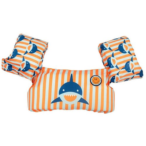 Swim Essentials Pojas za plivanje sa mi&scaron;ićima za decu, 2-6g, Narandžasto-beli Cene