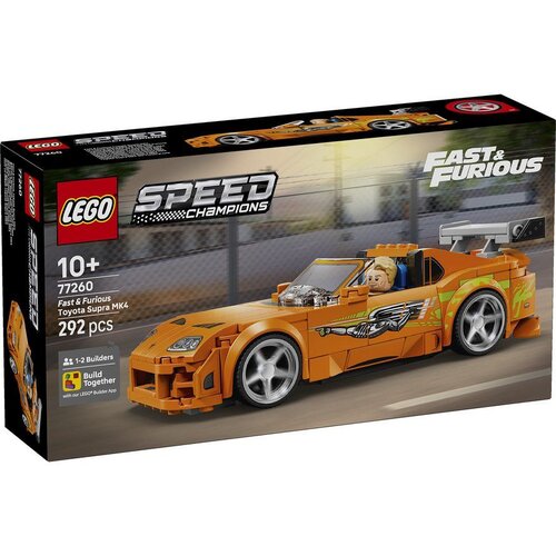 Lego Speed Champions Fast &amp;amp; Furious Toyota Supra MK4 77260 Slike