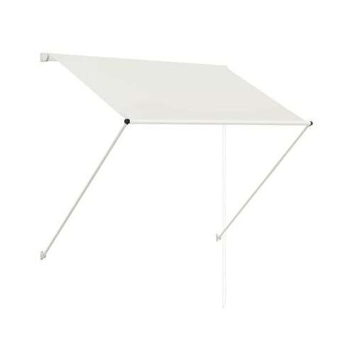  Tenda na uvlačenje 100 x 150 cm krem Slike