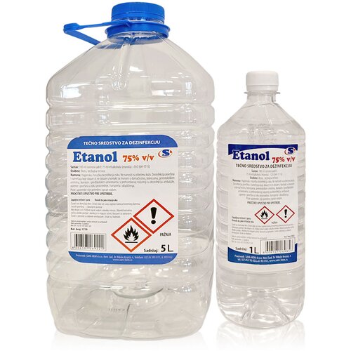 Sani-hem Sredstvo za dezinfekciju Etanol 75% - Etil alkohol, 5l Cene