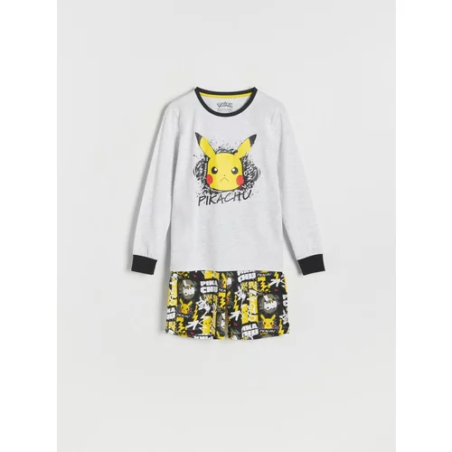 Reserved dvodelni komplet pižame Pokémon - črna