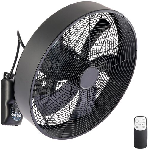  ZEVENTI - Zidni ventilator FANNY 50W/230V crni + daljinski upravljač Cene