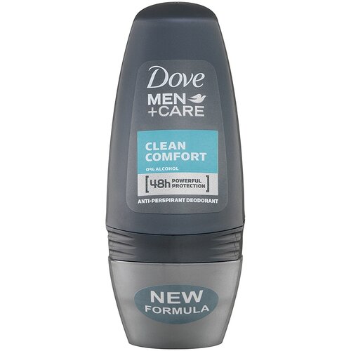 Dove clean comfort muški dezodorans roll on 50 ml Slike