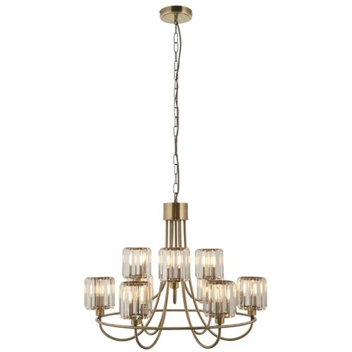  Endon 118934 - Luster na lancu BERENICE 9xE14/7W/230V zlatna Cene