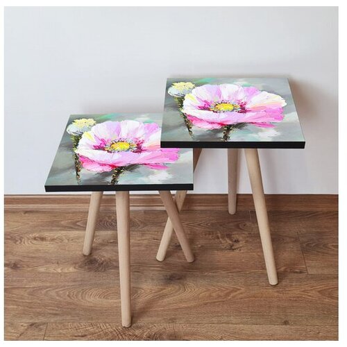 Hanah home set stolića za kafu 2Shp461, 2 dijela, šareni Cene