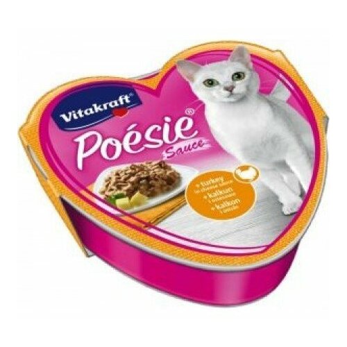 Vitakraft cat poesie ćuretina & sir u sosu 85g hrana za mačke Slike