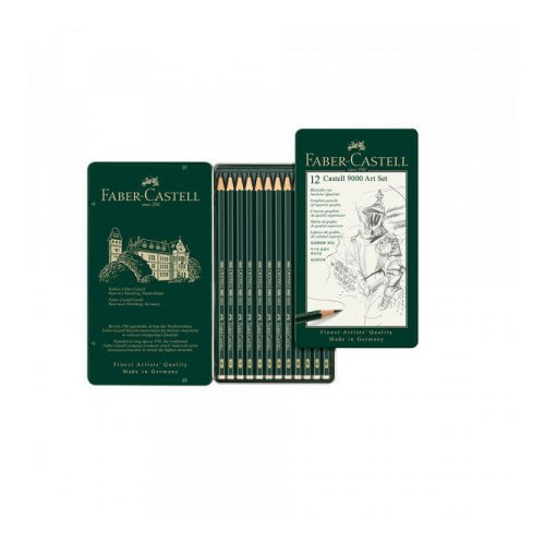 Faber Castell grafitna olovka 9000 set 1/12 119065 ( 6585 ) Slike