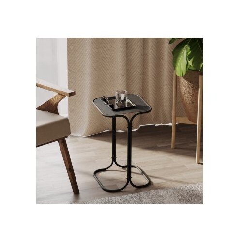 HANNAH HOME Club sto Shb 30x52x30cm Crni Slike