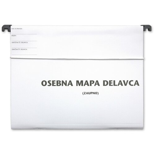  Viseča osebna mapa delavca z elastiko Cene