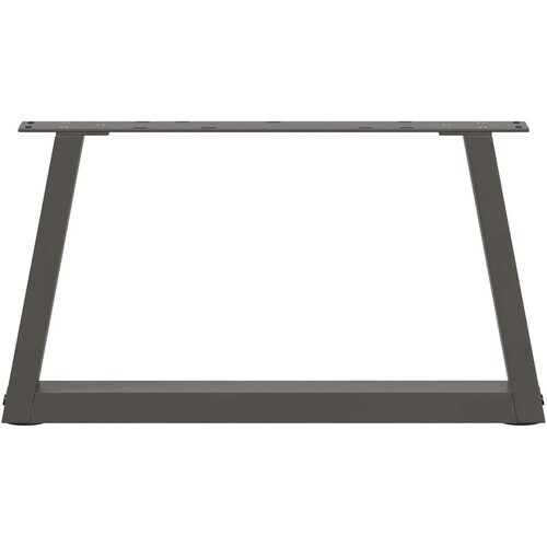  Noge blagovaonskog stola V-oblika 2 kom antracit 70x(30-31 3)cm Slike