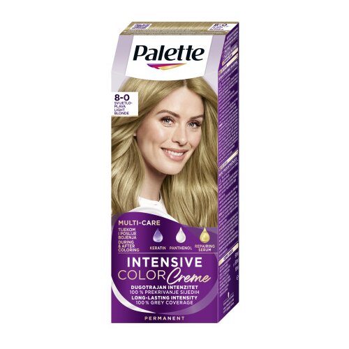 Schwarzkopf Palette Intensive Color farba za kosu 8.0 light blond Slike