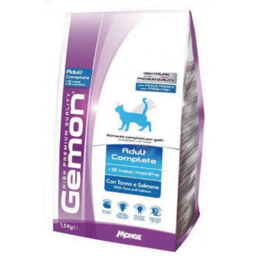 Gemon cat adult with tuna and salmon - 1.5 kg Cene