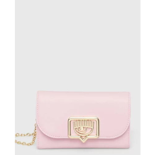 Chiara Ferragni Pismo torbica boja: ružičasta