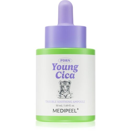 Medi-Peel Young Cica PDRN Trouble Soothing Ampoule pomirjajoči serum proti rdečici z regeneracijskim učinkom 50 ml Slike